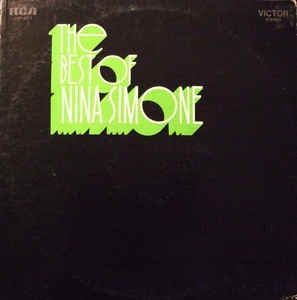 Nina Simone - The Best Of Nina Simone - VG+ 1970 RCA Victor USA - Jazz / Blues