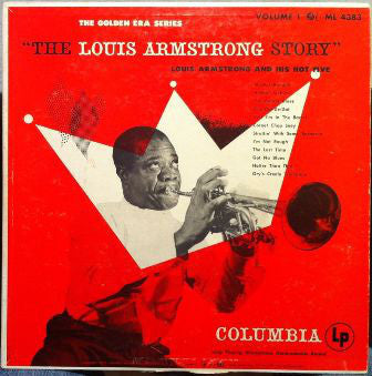 Louis Armstrong And His Hot Seven - The Louis Armstrong Story, Volume I - VG 1951 Mono USA Original Press - Jazz - Shuga Records
