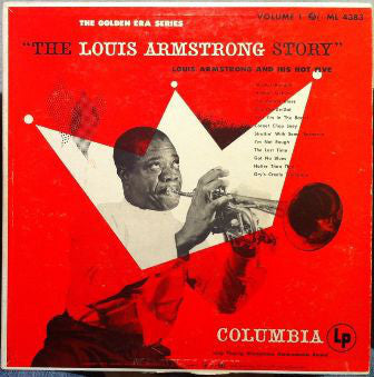 Louis Armstrong And His Hot Seven - The Louis Armstrong Story, Volume I - VG 1951 Mono USA Original Press - Jazz