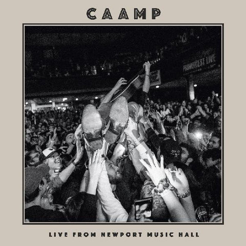 Caamp ‎– Live From Newport Music Hall - New LP Record 2021 Mom + Pop Indie Exclusive Coke Bottle Clear Vinyl - Indie Rock