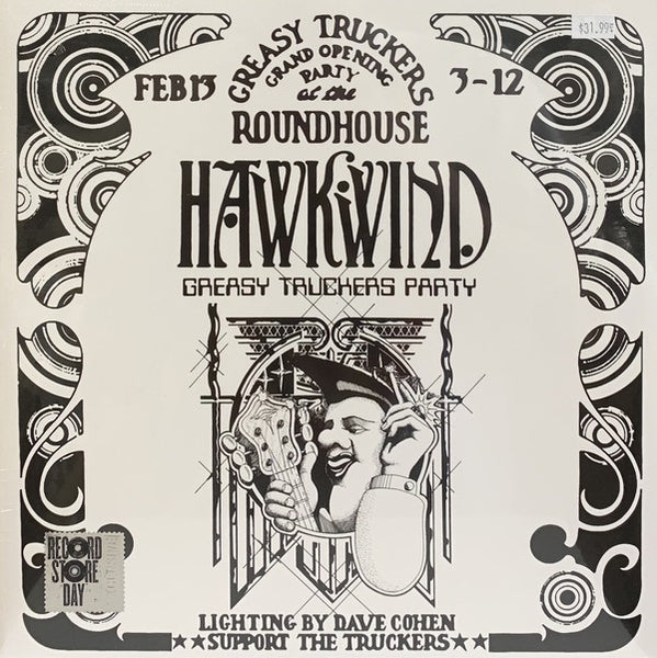 Hawkwind ‎– Greasy Truckers Party - New 2 LP Record Store Day 2021 Parlophone German Import Vinyl - Psychedelic Rock / Prog Rock - Shuga Records