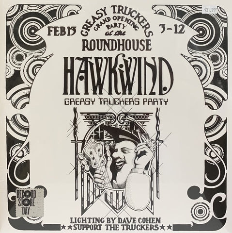 Hawkwind ‎– Greasy Truckers Party - New 2 LP Record Store Day 2021 Parlophone German Import Vinyl - Psychedelic Rock / Prog Rock