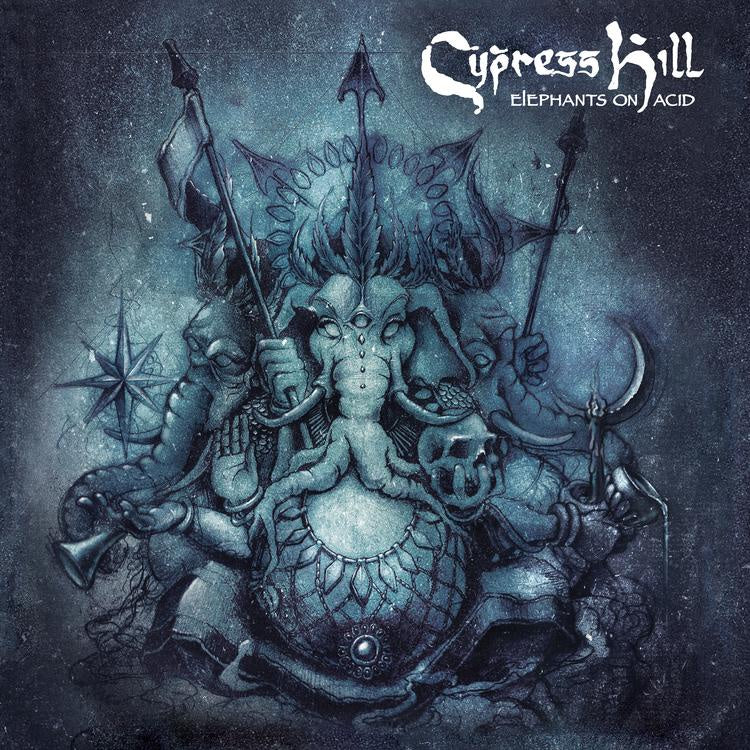 Cypress Hill ‎– Elephants On Acid - New Vinyl 2 Lp 2018 BMG 'Indie Exclusive' on Clear Blue/Grey 180gram Vinyl with Gatefold Jacket and CD Copy - Hip Hop
