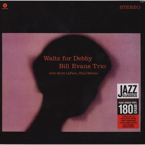 Bill Evans Trio ‎– Waltz For Debby (1962) - New Lp Record 2012 WaxTime Europe Import 180 gram Vinyl - Jazz