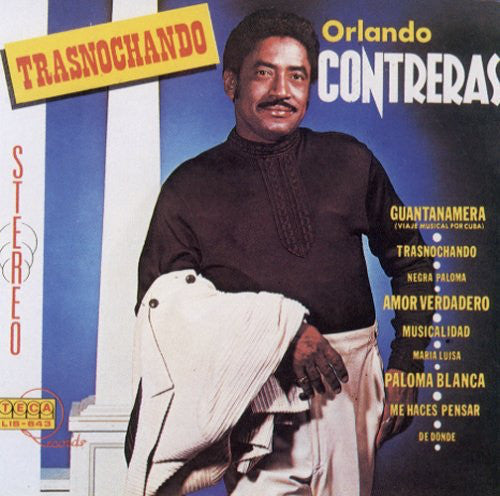 Orlando Contreras Y Orquesta - Trasnochando - VG+ 1960's USA - Latin/World