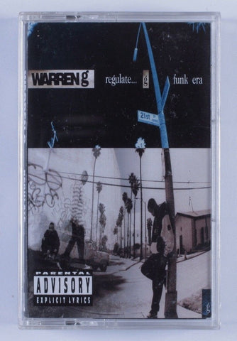 Warren G ‎– Regulate... G Funk Era - Used Cassette 1994 Rush Associated Labels - Hip Hop / Gangsta