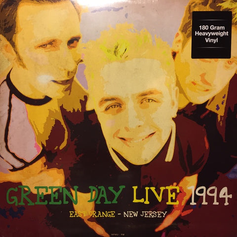 Green Day ‎– Live At East Orange, New Jersey, 1994 - New Lp Record 2016 DOL Europe Import 180 gram Colored Vinyl - Alternative Rock / Punk