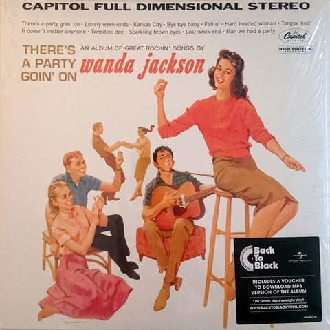 Wanda Jackson ‎– There's A Party Goin' On (1961) - New Lp Record 2017 Capitol Europe Import 180 gram Vinyl - Rock / Rockabilly