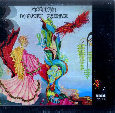 Mountain ‎– Nantucket Sleighride - VG+ LP Record 1971 Windfall USA Vinyl, Booklet & Band Photo - Psychedelic Rock / Hard Rock