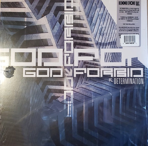God Forbid ‎– Determination - New LP Record Store Day 2021 Century Media RSD Blue/White Haze Vinyl - Heavy Metal / Thrash