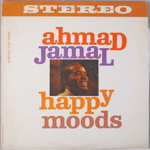 Ahmad Jamal - Happy Moods - VG LP Record 1960 Argo Stereo USA Vinyl - Jazz