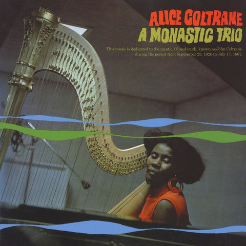 Alice Coltrane ‎– A Monastic Trio (1968) - New LP Record 2014 Superior Viaduct Vinyl - Free Jazz / Soul
