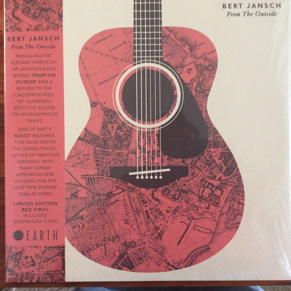 Bert Jansch ‎– From The Outside (1985) - New Lp Record 2016 Earth UK Import Red Vinyl - Folk
