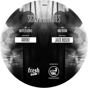 Various ‎– Signs & Gestures - New 12" Single 2015 USA Fresh Meat Vinyl - Chicago House / Deep House