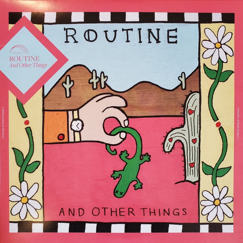 Routine ‎– And Other Things - New EP Record Dead Oceans USA Coke Bottle Clear Vinyl & Download -Indie Rock / Indie Pop