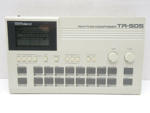 Vintage Roland TR-505 Drum Rhythm Machine With Power Adpt