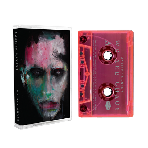 Marilyn Manson - WE ARE CHAOS - New Cassette 2020 Loma Vista USA Fluorescent Pink Tape - Rock