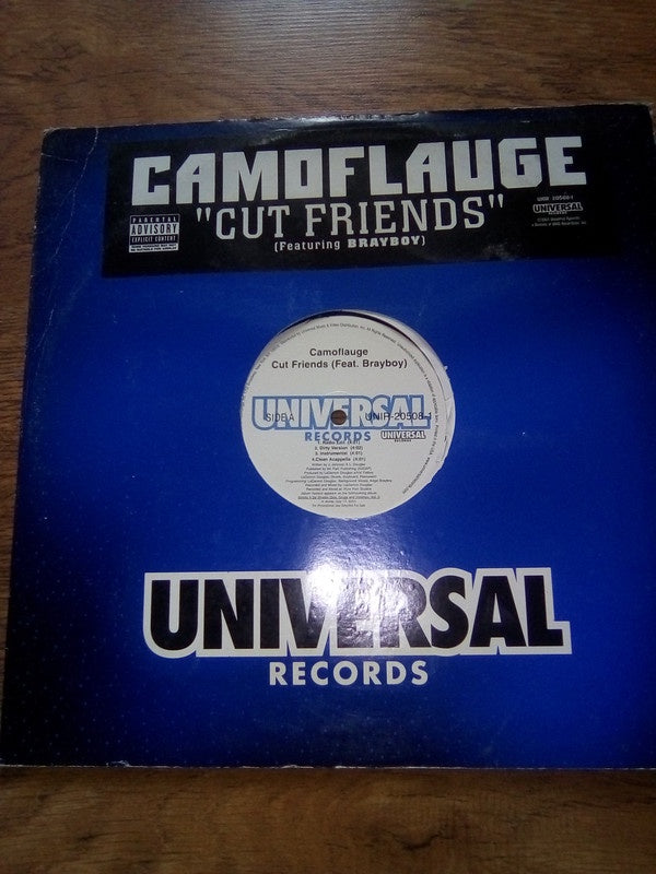 Camoflauge ‎– Get Up Off Me - VG+ 12" Single Promo 2001 USA - Hip Hop - Shuga Records