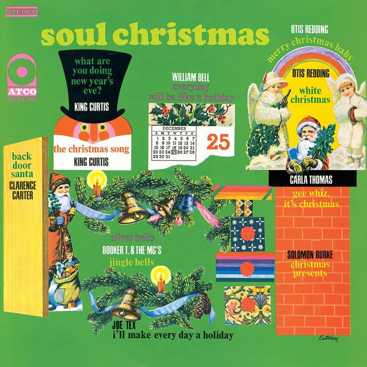 Various ‎– Soul Christmas (1968) - New Lp Record 2017 Run Out Groove USA White With Red / Green Splatter Vinyl - Holiday / Funk / Soul - Shuga Records
