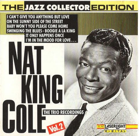 Nat King Cole ‎– The Trio Recordings Vol. 2 - Used Cassette Tape 1991 Laser Light USA - Jazz