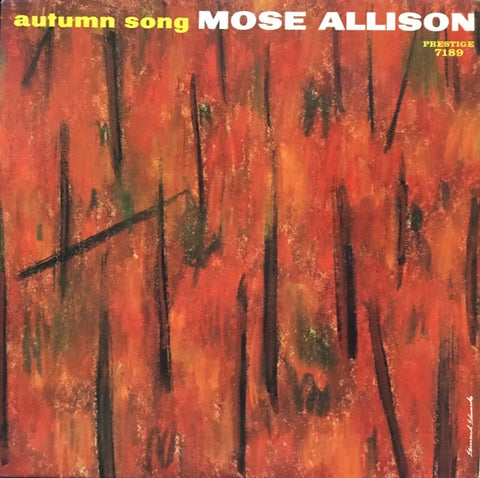 Mose Allison ‎– Autumn Song - VG- (low grade) Lp Record 1959 Prestige USA Mono Vinyl - Jazz
