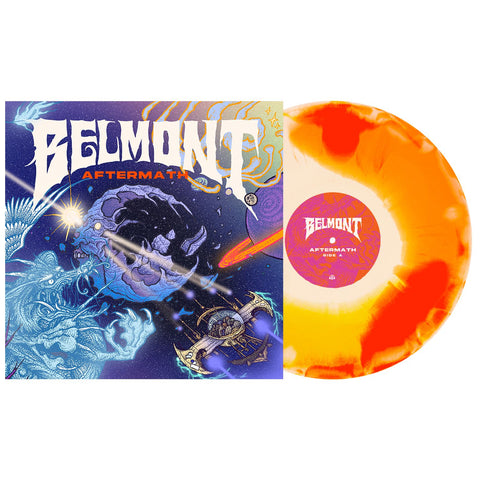 Belmont - Aftermath - New LP Record 2022 Pure Noise Shuga Records Exclusive Burning Ember (Halloween Orange, Neon Orange and White) Vinyl - Pop Punk / Melodic Hardcore