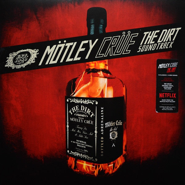 Mötley Crüe ‎– The Dirt Soundtrack - New 2 LP Record 2019 Mötley USA 180 gram Vinyl - Heavy Metal / Glam - Shuga Records