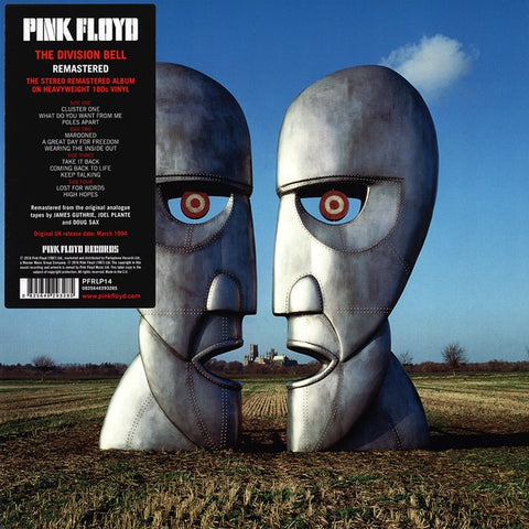 Pink Floyd ‎– The Division Bell (1994) - New 2 LP Record 2016 Columbia Vinyl - Psychedelic Rock / Prog Rock