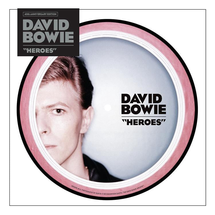 David Bowie - Heroes - New 7" Vinyl 2017 Parlophine 40th Anniversary Edition Picture Disc - Art Rock