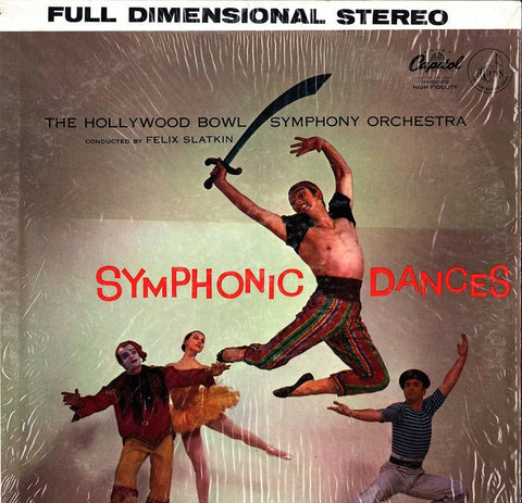 Felix Slatkin & The Hollywood Bowl Symphony Orchestra - Symphonic Dances - VG+ 1956 Stereo USA Original Press - Classical