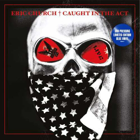 Eric Church - Caught In The Act: Live - New LP Record 2019 Blue Vinyl - Country Rock