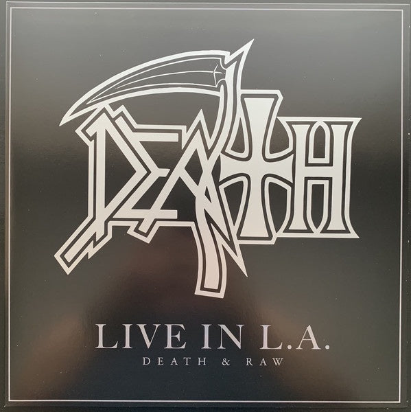 Death - Live In L.A. : Death & Raw - New 2019 Record 2 LP Black Vinyl Reissue - Technical Death Metal / Death Metal / Progressive Metal