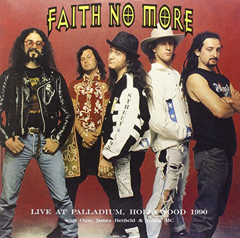 Faith No More - Live At Palladium, Hollywood 1990 - New Vinyl Record 2015 DOL EU 180gram Pressing, feat. Ozzy, James Hetfield & Young MC - Alt-Rock
