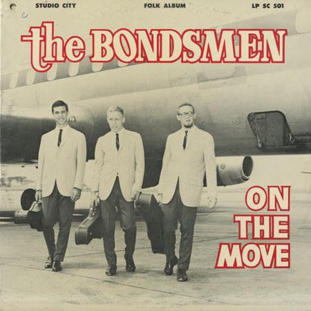 The Bondsmen - On The Move - VG 1964 Studio City Mono USA - Folk