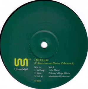 Das Etwas ‎– Das Etwas - New 12" EP Record 2006 Urban Myth UK Vinyl - Electro / Tech House