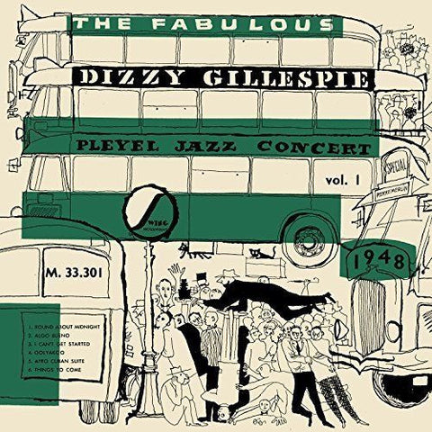 Dizzy Gillespie ‎– The Fabulous Pleyel Jazz Concert vol. 1 - 1948 (1964) - New Lp Record 2017  Disques Vogue Europe Import Green & White Marble Vinyl - Jazz / Bop