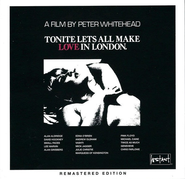 Various ‎– Tonite Let's All Make Love In London (1968) - New CD Album 2021 Instant UK Import - Soundtrack - Shuga Records