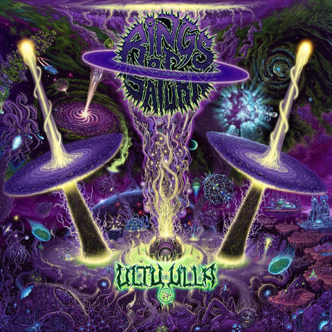 Rings Of Saturn ‎– Ultu Ulla - New Vinyl Record 2017 Nuclear Blast 'Indie Exclusive' on Solid Yellow Vinyl (Limited to 300!) - Deathcore / Aliencore