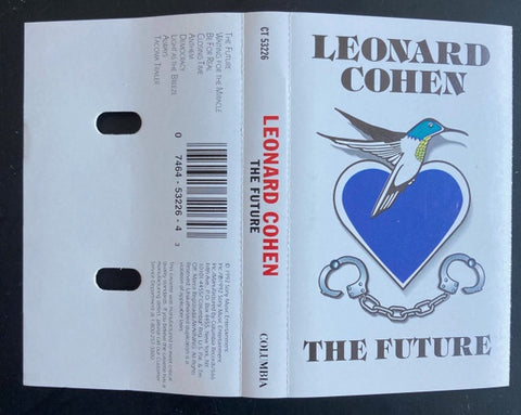 Leonard Cohen ‎– The Future - Used Cassette 1992 Columbia Tape - Folk