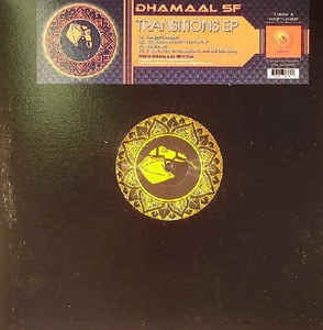 Dhamaal Soundsystem ‎– Transitions EP - Mint 12" Single Record - 2005 USA Surya Vault Vinyl - Breakbeat - Shuga Records