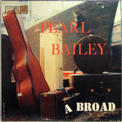 Pearl Bailey ‎– A Broad - VG+ LP Record 1957 Roulette USA Mono Vinyl - Jazz