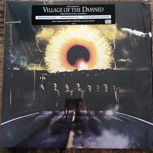 John Carpenter And Dave Davies ‎– Village of the Damned (Original Motion Picture 1995) - New 2 LP Record Store Day 2021 Varèse Sarabande Europe Import RSD Marbled Orange Vinyl - Soundtrack