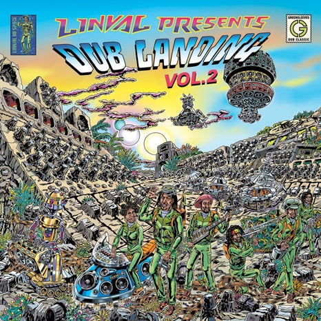 Various Artists - Linval Presents Dub Landing Vol. 2 - New Vinyl 2 Lp 2018 Greensleeves Reissue with Bonus Disc of Original Vocal Cuts and Poster - Reggae