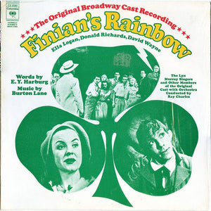 Ella Logan, Donald Richards, David Wayne ‎– Finian's Rainbow (1947) - New LP Record 1960s CBS USA Vinyl - Original Broadway Cast / Musical