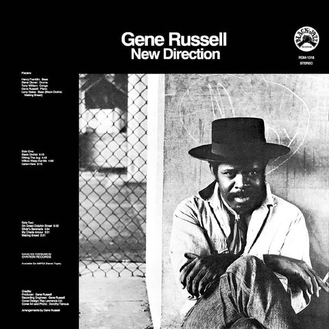 Gene Russell - New Direction - New LP Record Store Day 2020 Real Gone Clear With Heavy Black Swirl Vinyl - Jazz / Soul