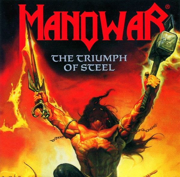 Manowar ‎– The Triumph Of Steel  - New 2 LP Record 2018 Metal Blade Limited Edition Red Translucent Vinyl Reissue - Heavy Metal - Shuga Records
