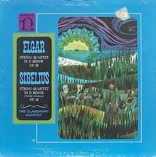 Elgar / Sibelius - The Claremont Quartet - String Quartet In E Minor Op. 83 / String Quartet In D Minor (Voces Intimae) Op. 56 - New Vinyl Record 1966 (Original Press) Stereo USA - Classical
