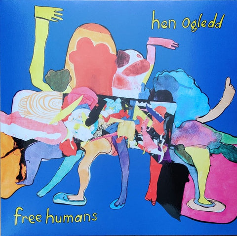 Hen Ogledd ‎– Free Humans - New 2 LP Record 2020 Europe Import Blue + Yellow Vinyl & Download - Indie Pop / Experimental