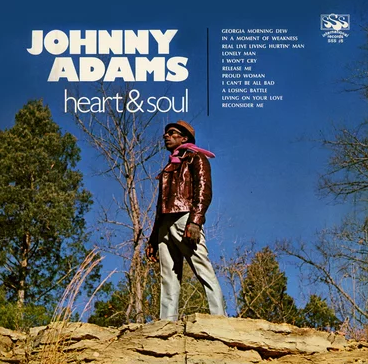 Johnny Adams - Heart & Soul - New Lp 2019 ORG Music RSD Limited Reissue on Translucent Blue Vinyl - R&B / Soul