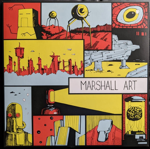 Marshall Art ‎– Marshall Art (2015) - New 2 LP Record 2019 Ship To Shore Phonograph Co USA Yellow/Red Starburst Vinyl - Electronic / Chiptune / Prog Rock